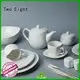 white white dinner sets Two Eight white porcelain tableware 1