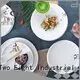 Two Eight Brand casual guagn 16 piece porcelain dinner set contemporary green 1