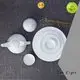sample round color hotel Two Eight white porcelain tableware 1
