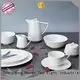 Two Eight white porcelain tableware restaurant plate color 1