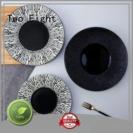 16 piece porcelain dinner set smoothly black navy elegant 1