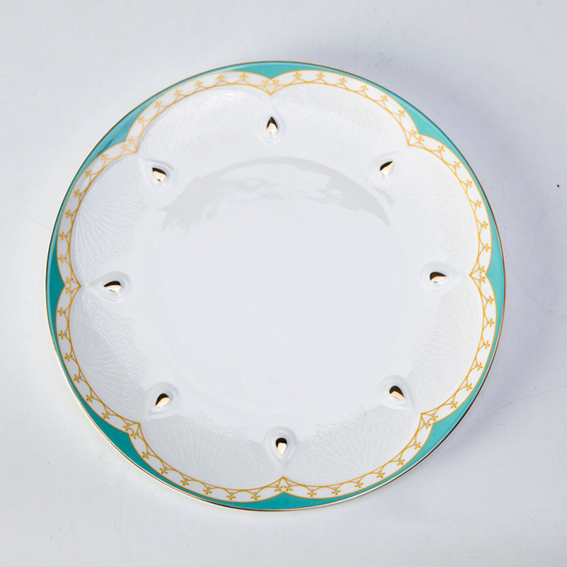 fine white porcelain dinnerware casual round bone Two Eight Brand company 6