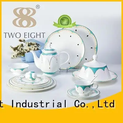 Two Eight Brand classic dinnerware fresh fine china tea sets 1