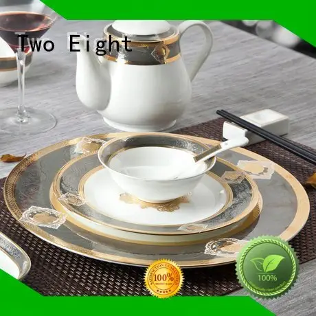 Hot fine china tea sets hotel Two Eight Brand 1