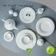 rim hotel white dinner sets Two Eight 1