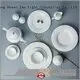 dish white porcelain tableware german Two Eight company 1