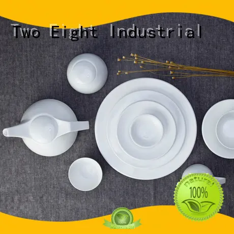 italian quan style white porcelain tableware Two Eight Brand 1