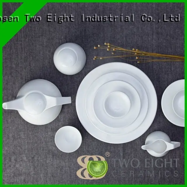 white porcelain tableware dinner two eight ceramics german company 1