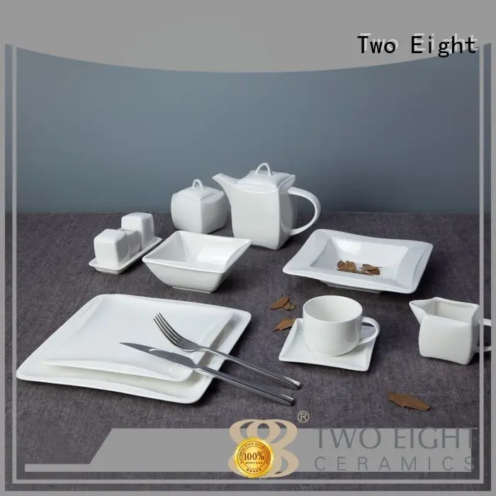 plate rim two eight ceramics casual dinnerware Two Eight company 1