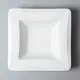 plate modern irregular white porcelain tableware Two Eight manufacture 3