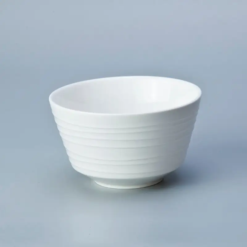 Wholesale embossed white porcelain tableware Two Eight Brand 5