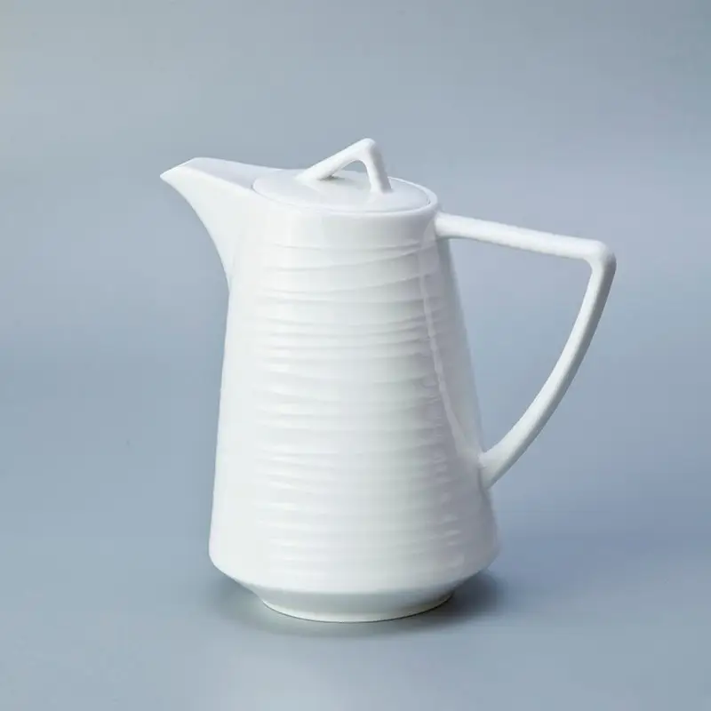 Wholesale embossed white porcelain tableware Two Eight Brand 6