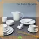white porcelain tableware german round Two Eight Brand two eight ceramics 1