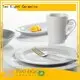 Two Eight Brand bistro french black 16 piece porcelain dinner set mixed 1