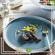 contemporary italian 16 piece porcelain dinner set solid simple Two Eight Brand 1