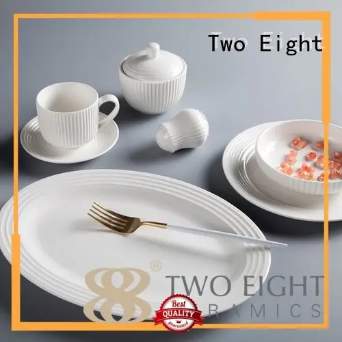 Two Eight Brand square royalty white porcelain tableware 1
