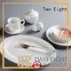 Two Eight Brand square royalty white porcelain tableware 1