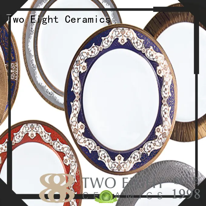 Quality Two Eight Brand fine white porcelain dinnerware dinnerware round 1