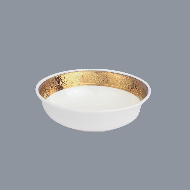 hotel golden fine white porcelain dinnerware Two Eight manufacture 8