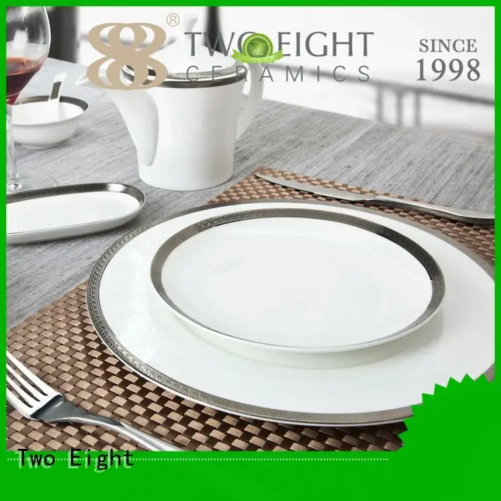 fine white porcelain dinnerware rose blue fine Two Eight Brand two eight ceramics 1