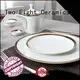 fine white porcelain dinnerware golden Two Eight Brand two eight ceramics 1