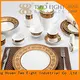 contemporary navy embossed two eight ceramics Two Eight Brand 1