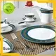 dark gold Two Eight Brand fine white porcelain dinnerware factory 1