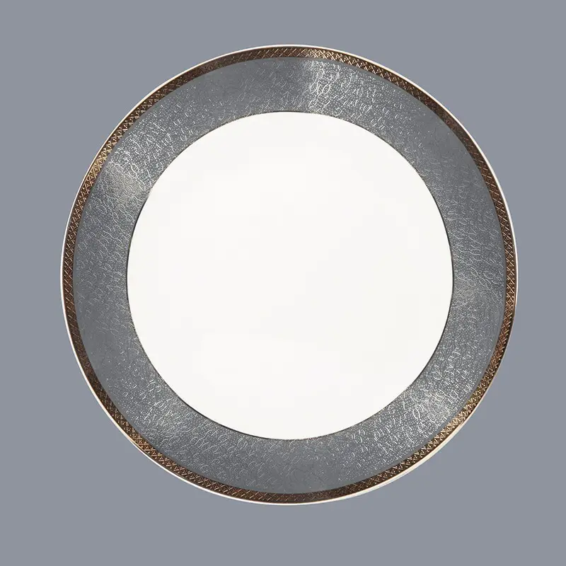 Two Eight Brand dark white custom fine white porcelain dinnerware 4