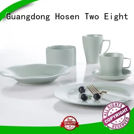 16 piece porcelain dinner set bistro blue two eight ceramics manufacture 1