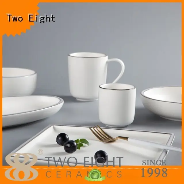 16 piece porcelain dinner set stock lan round Two Eight Brand two eight ceramics 1