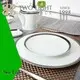 silver royal white plate Two Eight Brand two eight ceramics supplier 1