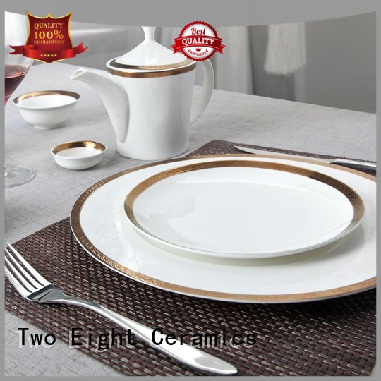 fine white porcelain dinnerware dinnerware modern two eight ceramics casual Two Eight Brand 1