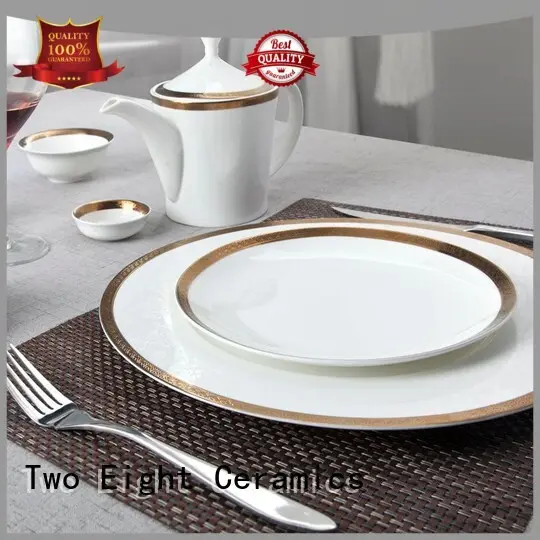 fine white porcelain dinnerware dinnerware modern two eight ceramics casual Two Eight Brand 1