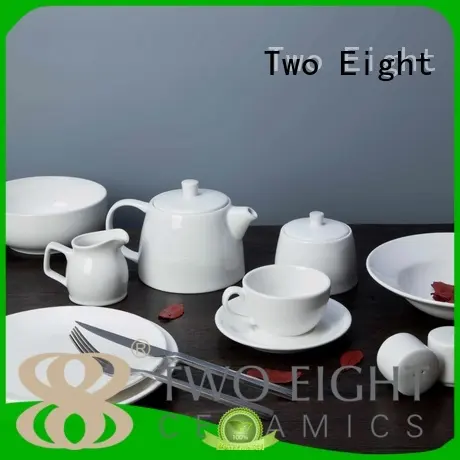 plate Custom restaurant surface two eight ceramics Two Eight elegant 1