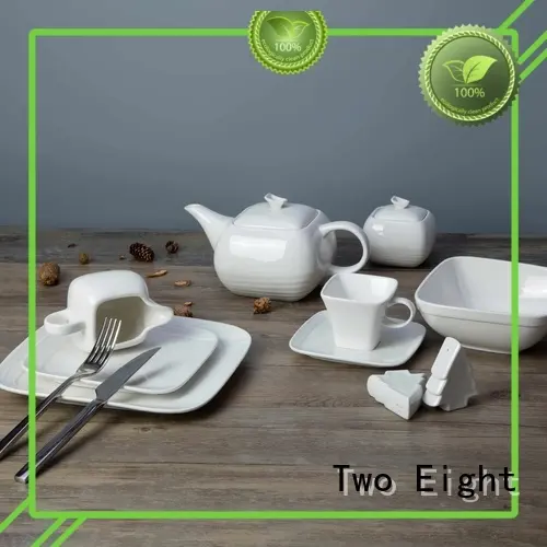 white porcelain tableware fang porcelain two eight ceramics Two Eight Brand 1