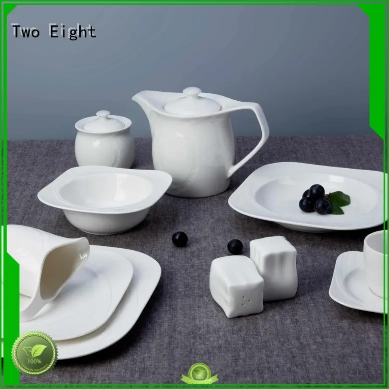 white plate casual two eight ceramics glaze Two Eight 1