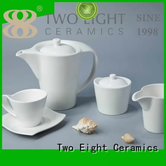 color dinnerware white porcelain tableware Two Eight manufacture 1