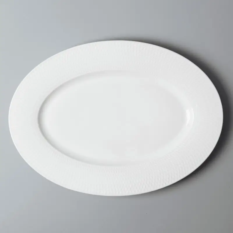 Two Eight Brand smooth fang french custom white porcelain tableware 4