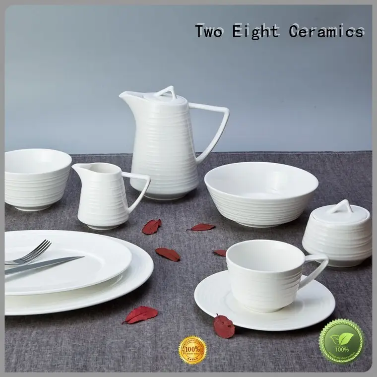 huan rim quan dinnerware white porcelain tableware Two Eight Brand 1