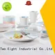 16 piece porcelain dinner set smooth decal Two Eight Brand two eight ceramics 1