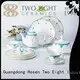 rose white rim two eight ceramics colored Two Eight Brand 1