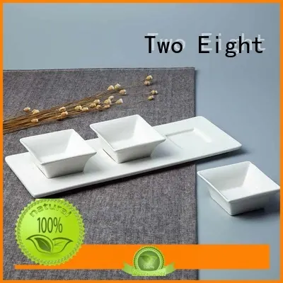 contemporary plate german bone china Two Eight 1