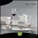 Two Eight Brand solid light 16 piece porcelain dinner set jade supplier 1