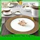 Two Eight Brand golden embossed fine white porcelain dinnerware italian supplier 1