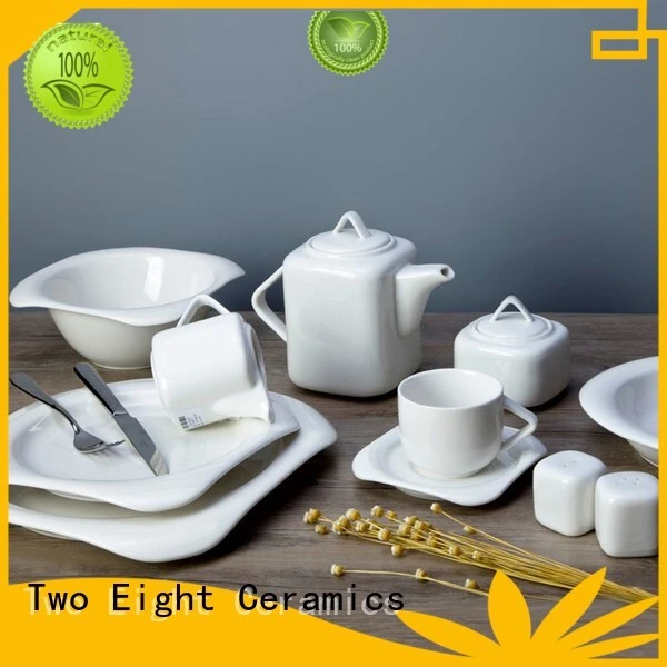 white porcelain tableware smooth Bulk Buy hotel Two Eight 1