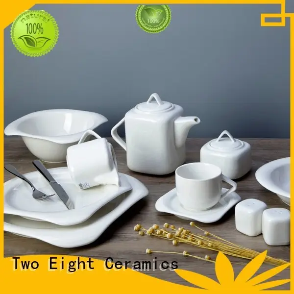 white porcelain tableware smooth Bulk Buy hotel Two Eight 1