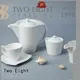 Two Eight Brand wang sample contemporary white porcelain tableware embossed 1
