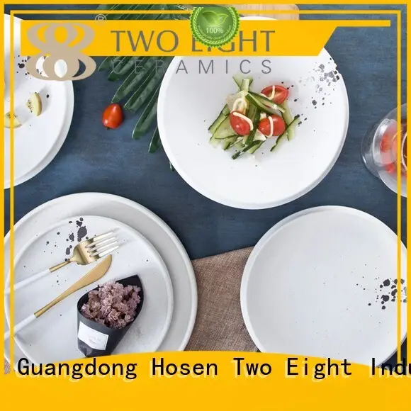Two Eight Brand jiang round 16 piece porcelain dinner set lines 1