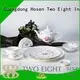 fine white porcelain dinnerware gloden white mixed Two Eight Brand two eight ceramics 1