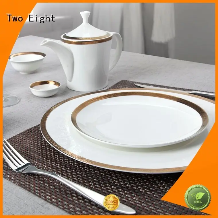 royal princess classic Two Eight Brand fine white porcelain dinnerware manufacture 1